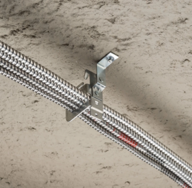 MC/AC Cable Support with Shot-Fire Bracket, 10-3 to 8-3 MC/AC, 12-3 to 10-2 Super Neutral, 7 Cable