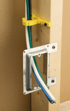 Low Voltage Mounting Plate for New Construction, 2 Gang