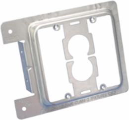 Low Voltage Mounting Plate for New Construction, 2 Gang