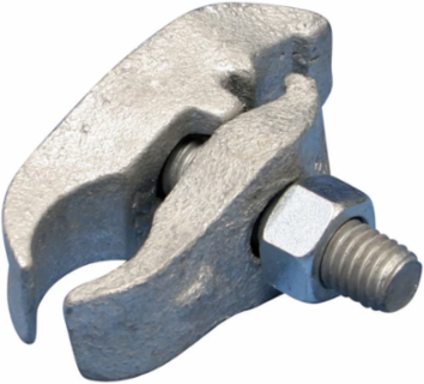 PAR Parallel Pipe and Conduit Clamp, 3/4" Pipe, 3/4" Max Flange