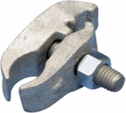 PAR Parallel Pipe and Conduit Clamp, 3/4" Pipe, 3/4" Max Flange