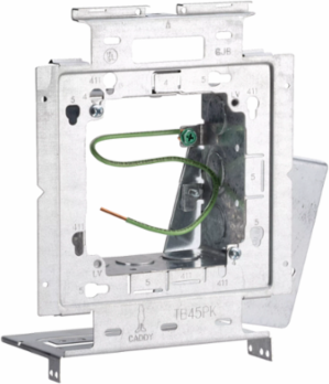 Box Mounting Plate with Far Side Support on Stud Assembly, OBB4 No MR