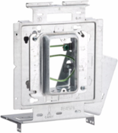 Box Mounting Plate with Far Side Support on Stud Assembly, OBB4 SG MR