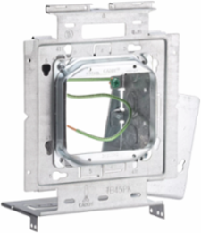 Box Mounting Plate with Far Side Support on Stud Assembly, OBB4 DG MR