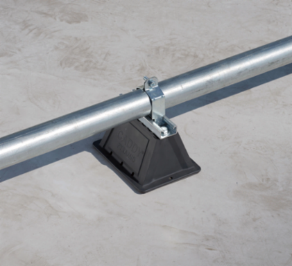 Rooftop Pyramid ST Fixed Strut Support, 10" x 6.4"