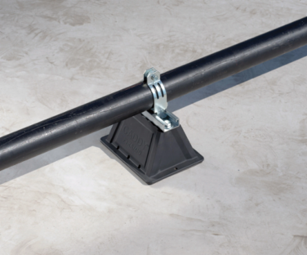 Rooftop Pyramid ST Fixed Strut Support, 10" x 6.4"