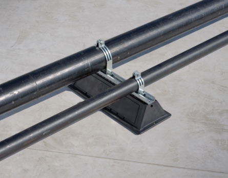 Rooftop Pyramid ST Fixed Strut Support, 16" x 4.8"