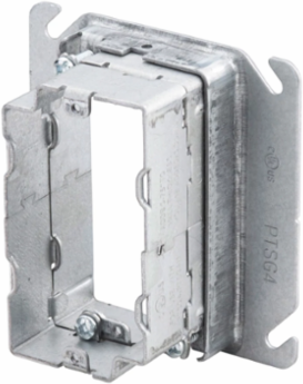 nVent CADDY Perfect Trim Adjustable Mud Ring, 2 Gang, 5/8-1 1/4" Drywall