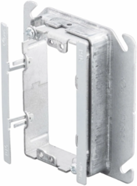 nVent CADDY Perfect Trim Adjustable Mud Ring, 2 Gang, 5/8-1 1/4" Drywall