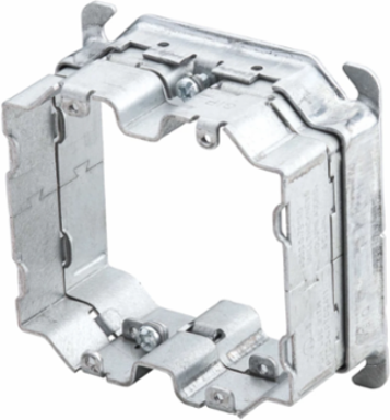 nVent CADDY Perfect Trim Adjustable Mud Ring, 2 Gang, 5/8-1 1/4" Drywall