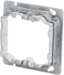 nVent CADDY Perfect Trim Adjustable Mud Ring, 2 Gang, 5/8-1 1/4" Drywall