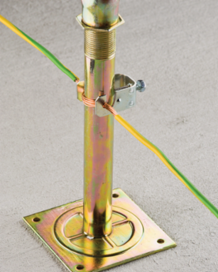 Signal Reference Grid Wire Clamp, #8 Stranded-#4 Stranded
