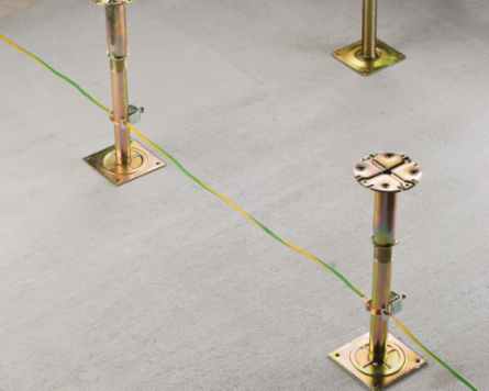 Signal Reference Grid Wire Clamp, #8 Stranded-#4 Stranded
