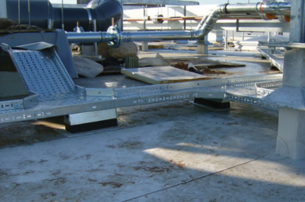 Rooftop Pyramid 50 Foam-Based Support, EG, 4"