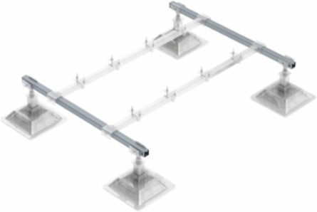 nVent CADDY Pyramid Equipment Support Square Tube, 42"