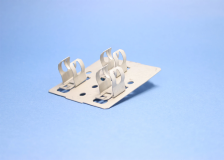 Multiple Conduit Mounting Plate, 1/4 Inch Rod, #12 Wire, Spring Steel Material