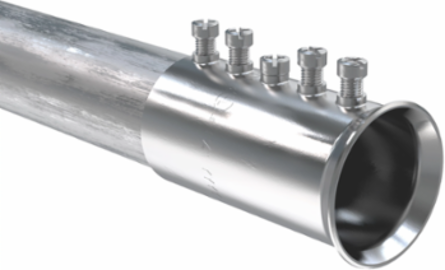 EMT Flared Slip Coupler, 1/2"