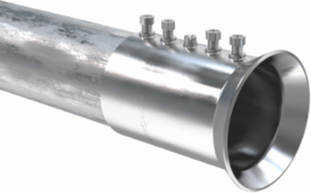 EMT Flared Slip Coupler, 3 1/2"