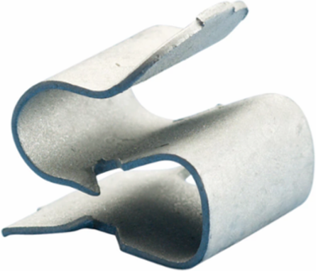 Cable Snap Clip, 5/16"–1/2" Flange, 0.591"–0.709" OD