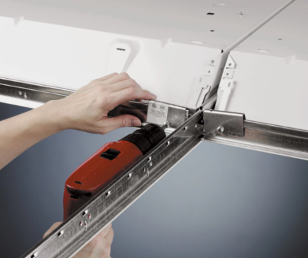Seismic Lighting Fixture Clamp, One Standard Tapered 2' x 4' Fixture