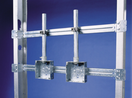 Screw gun bracket, 16" stud spacing