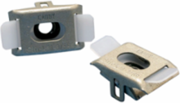 nVent CADDY Slick Nut, Polyamide, Spring Steel, 1/2" Hole, Threaded