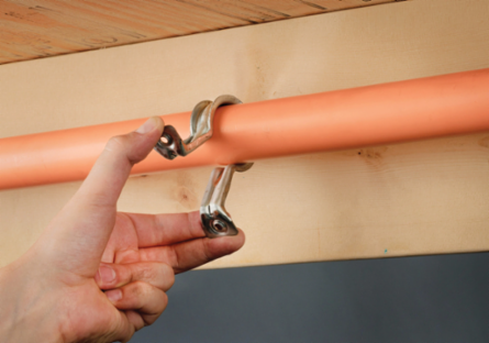 Stand Off Two Hole Strap for CPVC Pipe, 1" Pipe