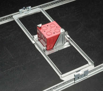 Fire Alarm Box with Mounting Plate, 2 1/2" Box Depth