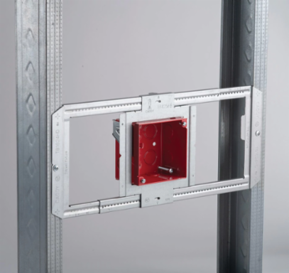 Fire Alarm Box with Mounting Plate, 2 1/2" Box Depth