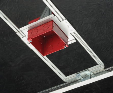 Fire Alarm Box with Mounting Plate, 2 1/2" Box Depth