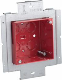 Fire Alarm Box with Mounting Plate, 2 1/2" Box Depth