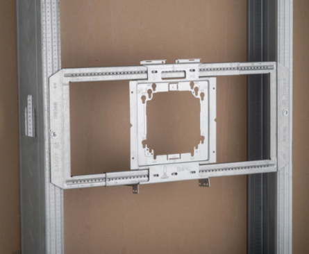 Center Plate for Heavy Duty Telescoping Bracket