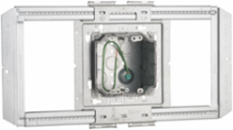 Heavy Duty Telescoping Bracket Between Stud Assembly, Adj. Double Gang Mud Ring
