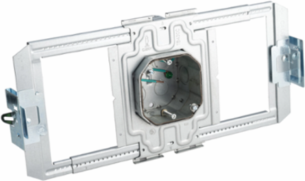 HD Telescoping Bracket w/ Octagon Box and T-Grid Clips