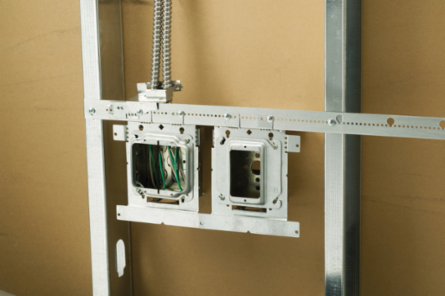 Electrical Box Mounting Strap, 24" Max Stud Spacing