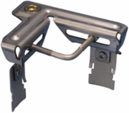 nVent CADDY Cat HP J-Hook Clip to Universal Pedestal Clamp, 7/8"-2" Round, 7/8"-2" Square Pedestal