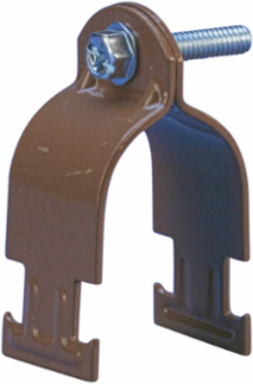 USC Universal Strut Clamp for Copper Tube, 1.1"–1.14" OD, 1" Copper Tube