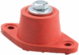 Rubber Mount, Double Deflect, 200 Lbs