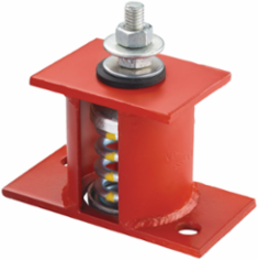 Housed Spring Mount, 1"Deflect, 1000 Lbs