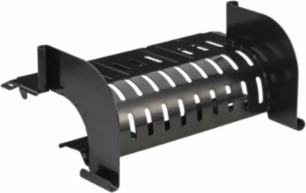 Wire Basket Tray Waterfall, 12", Black
