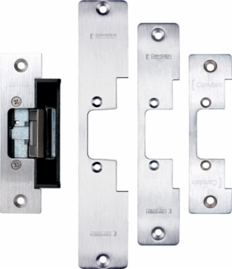 Universal' electric strike, 12/24V AC/DC, fail safe/fail secure operation, horizontal adjustment, c/w 3 stainless steel faceplates (CX-ESP1B, ESP3B & ESP4B)
