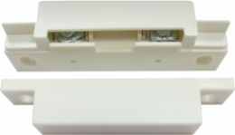 Magnetic contact, surface, SPST, white 15/16" (23mm) gap