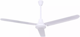 INDUSTRIAL DC FAN, CP56D11N, 56INCH FAN, WH COLOR, DOWNROD MOUNT, HIGH PERFORMANCE