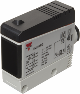 Retro-Reflective Photoelectric Sensor, 12 m Range, Infrared Light, IP67, Relay NO+NC