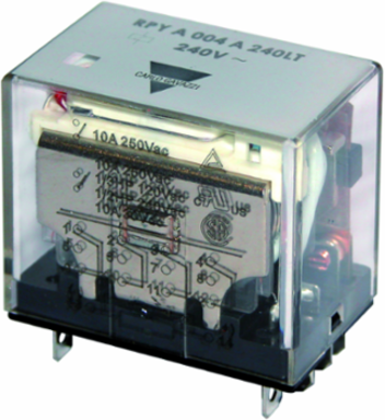 Electromechanical Relay 10A 250VAC/28VDC, 24VAC Coil, 4PDT, 41.5mm Height