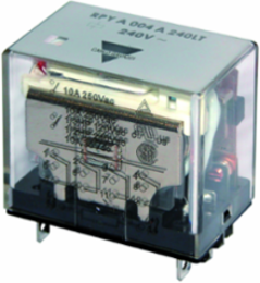 Electromechanical Relay 10A 250VAC/28VDC, 24VAC Coil, 4PDT, 41.5mm Height