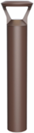 Y-Shaped Bollard, Selectable 15W-20W-25W, 50-60Hz, 120-277V Universal, Selectable 3000, 4000, & 5000K, Selectable Dusk-to-Dawn via Button-type-photocontrol, Up to 3,377 Lms.