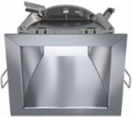4-inch Square Reflector, Medium Distribution, Specular Clear