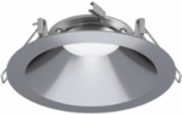 6-inch Round Reflector, Wide Shallow, Specular Clear