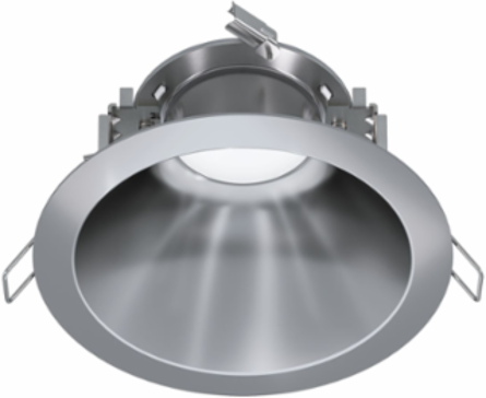 6-inch Round Reflector, Medium Distribution, Specular Clear